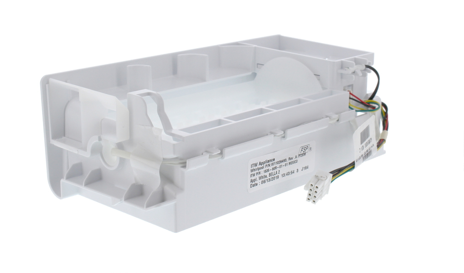 W11557000 - Genuine OEM Whirlpool Refrigerator Ice Maker Assembly